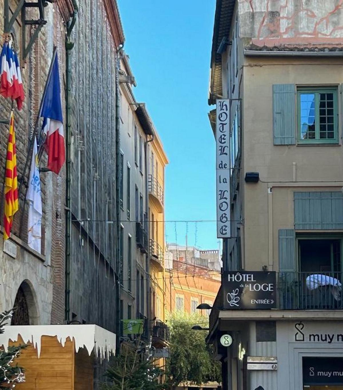 Hotel De La Loge بيربينيو المظهر الخارجي الصورة